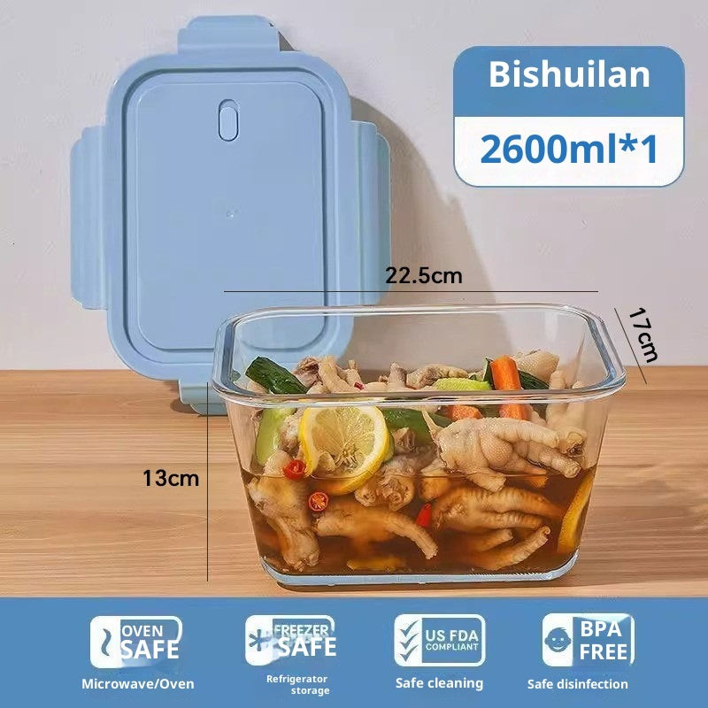 Boîte Hermétique en Verre — Conservez Tout Plus Frais, Plus Longtemps !