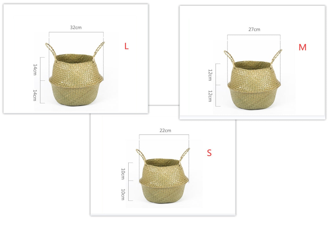 Panier en Osier Naturel — L’Accessoire Déco Qui Range Tout en Un Clin d’Œil !